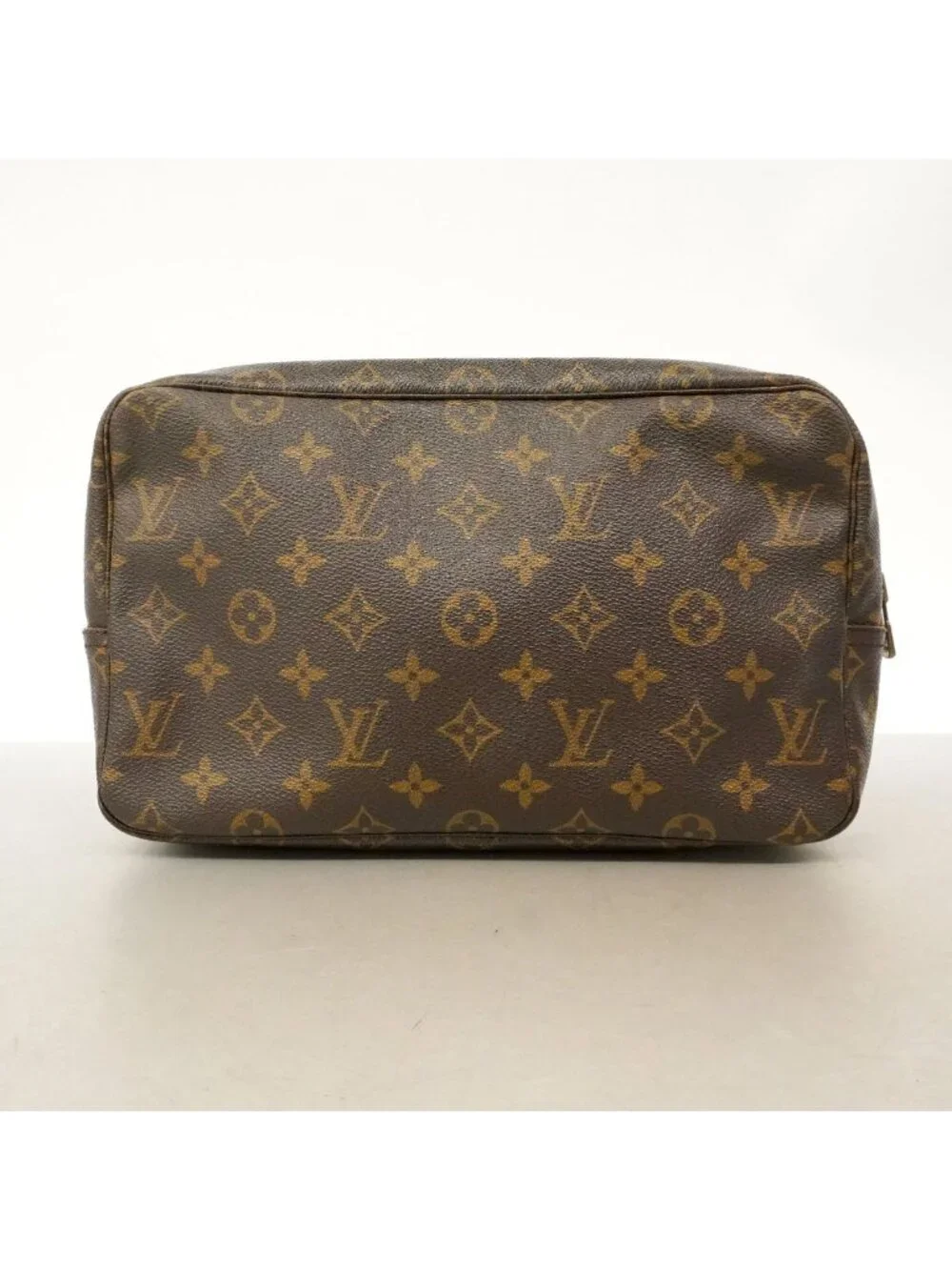 Louis Vuitton Pouch Monogram Trousse Toilet 28 Brown